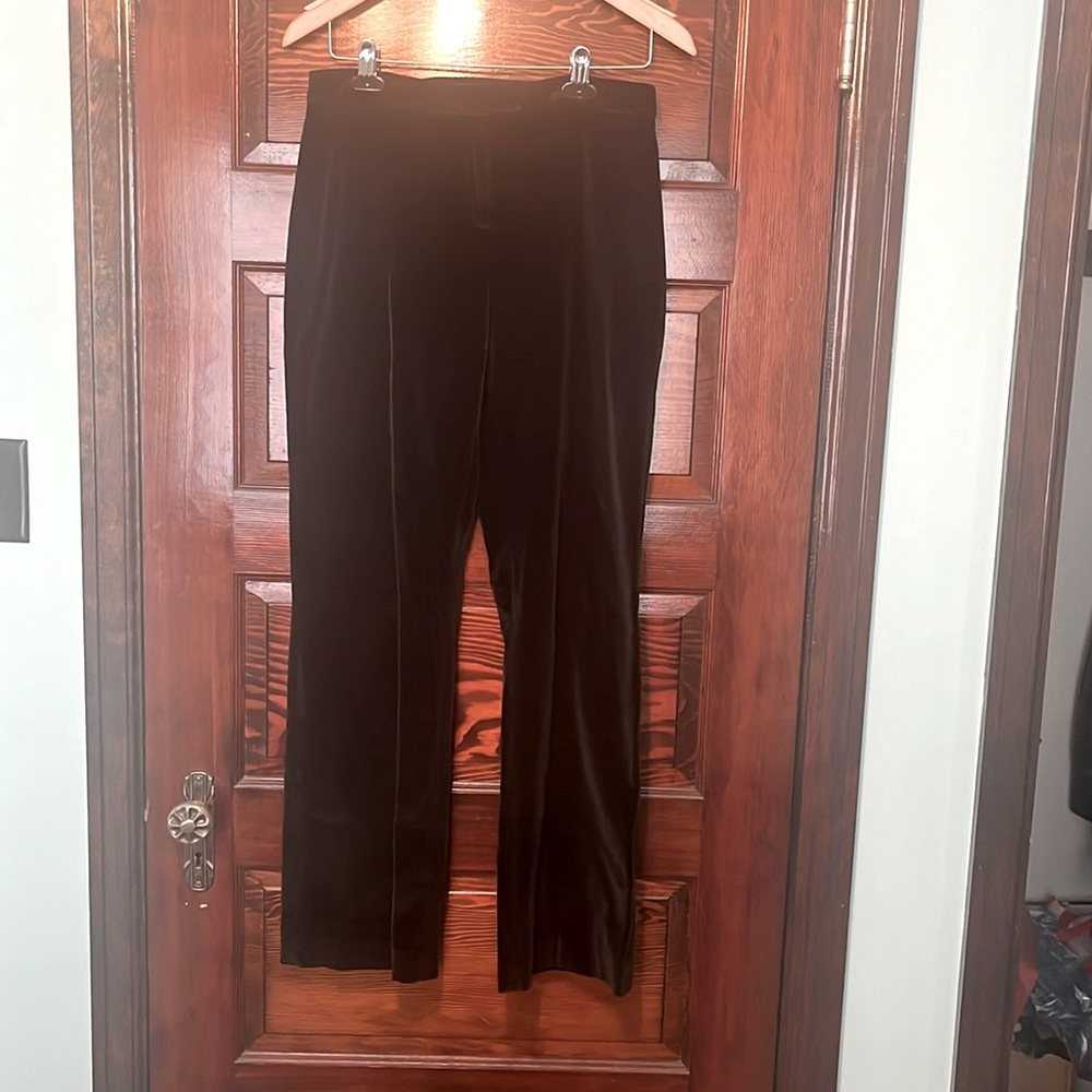 Vintage Boden, Black Velvet Pants, Size 10 (US)